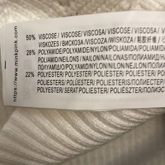 MinkPink pointelle sweater NWT - Picture 11 of 11